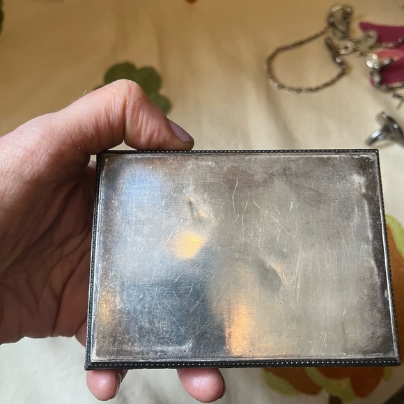 Vintage Sterling Silver Marriage Box from India - Picture 5 of 12